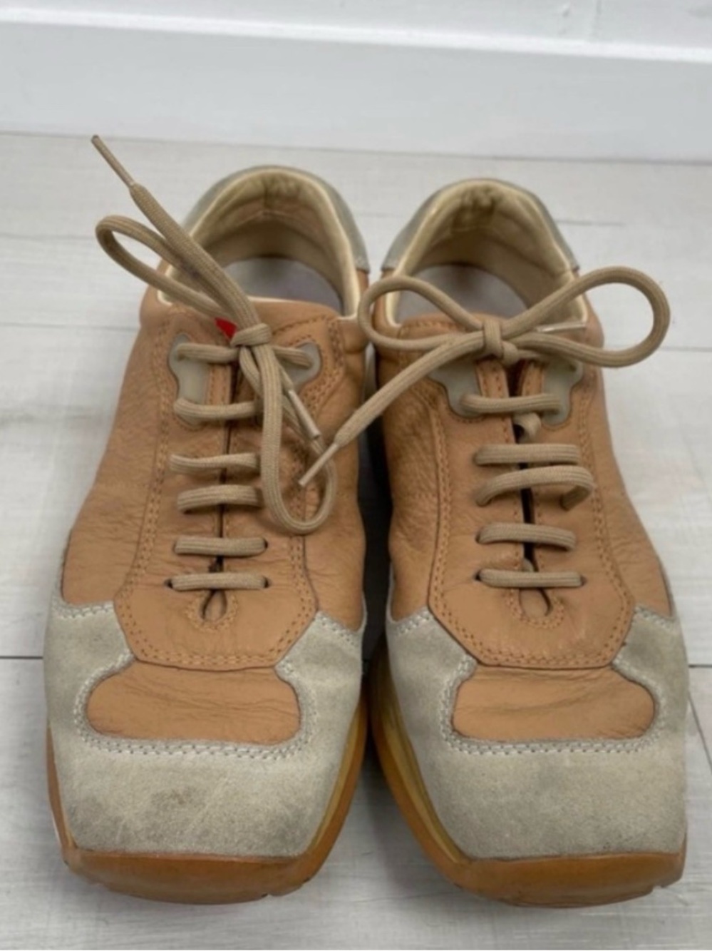 Prada Leather Sneakers